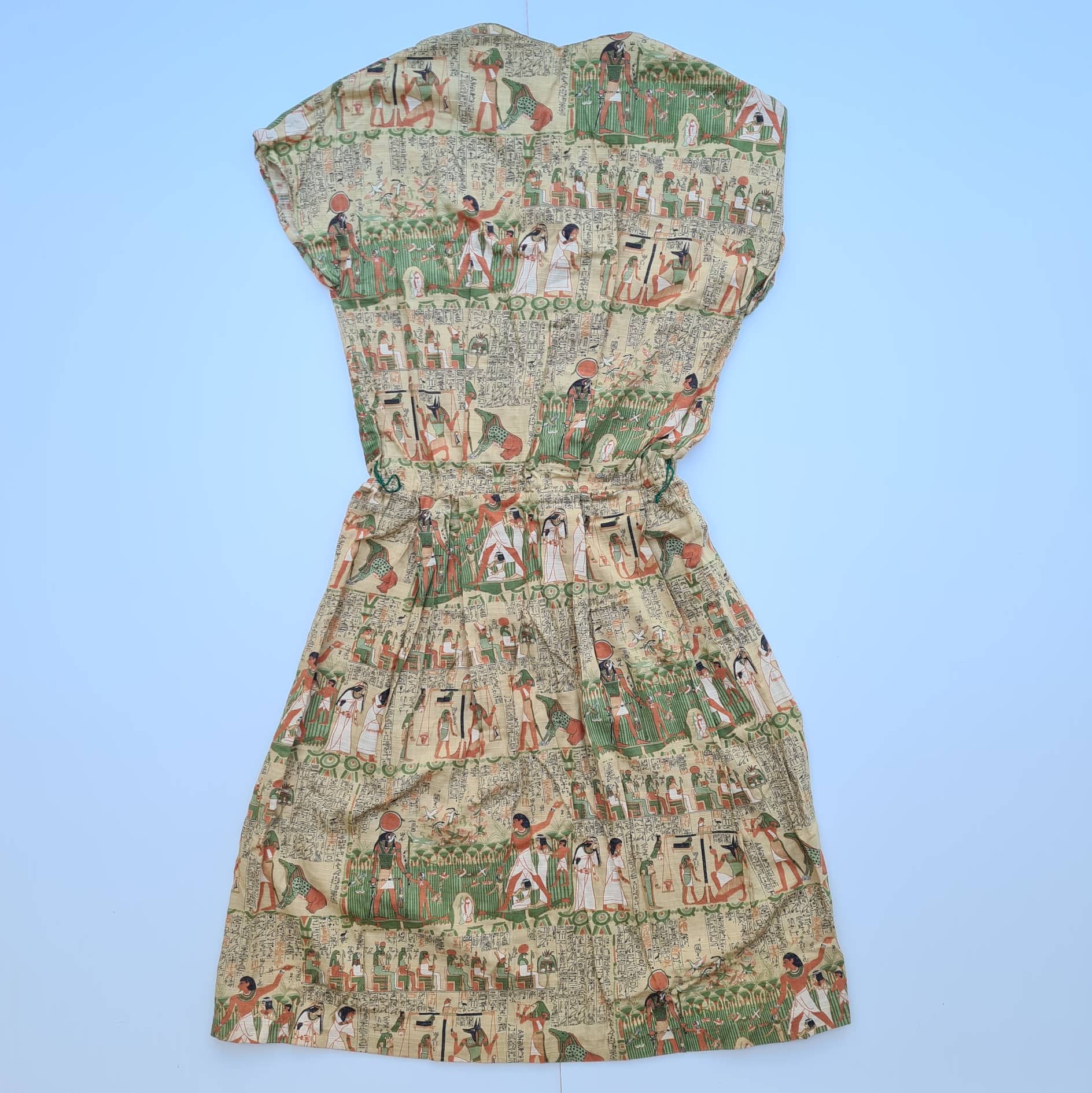 Egyptian Print Dress People in Motion